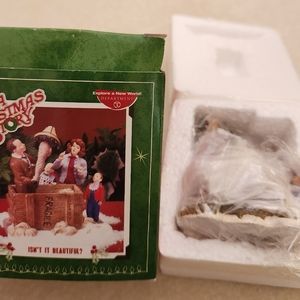 A christmas story statue from Department 56.  "isnt it beautiful"